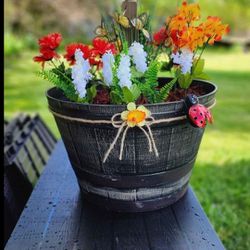 Solar Flower Pots