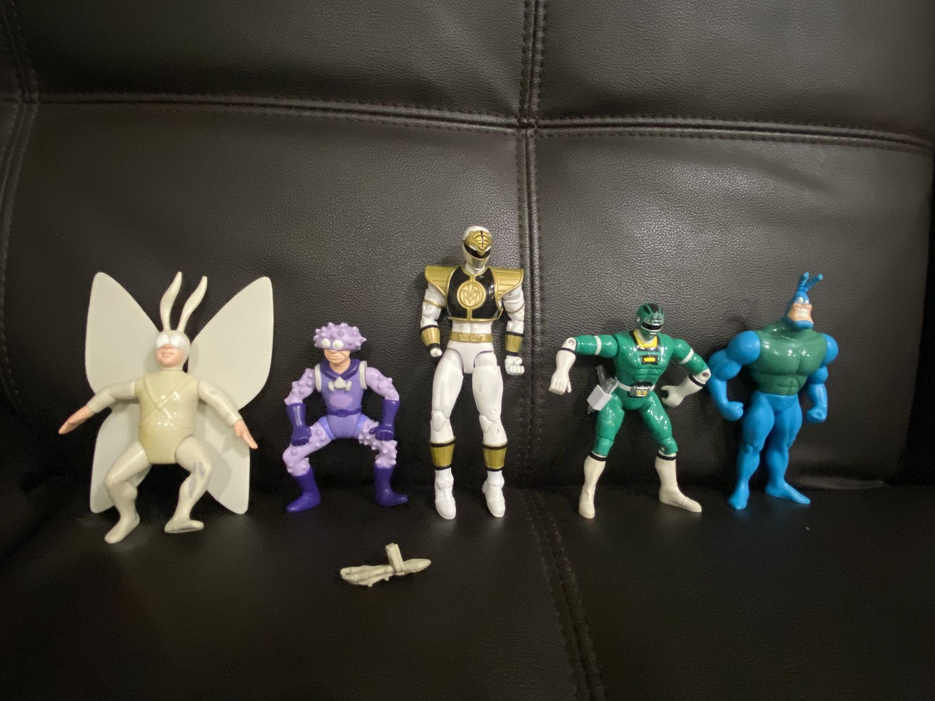 Bandai Fox Kids 1994 The Tick Sewer Spray, Sewer Urchin Complete Figure The Tick "Fluttering" Arthur action figure 1994 Ban Dai