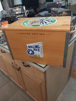 Rolling Rock Limited Edition Box.