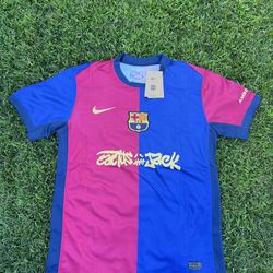Travis Scott X Barcelona Jersey