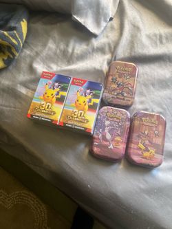 Pokémon 30th Celebration Booster Bundles & Mini Tins