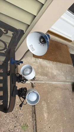 3 clamping lamps