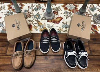 Boys Size 12 Authentic Sperry Boat Shoes 
