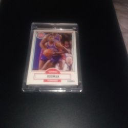 Dennis Rodman Basketball Fleer Card #59