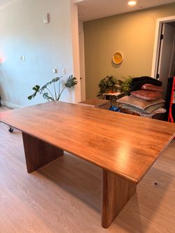 Isanti wooden dining table