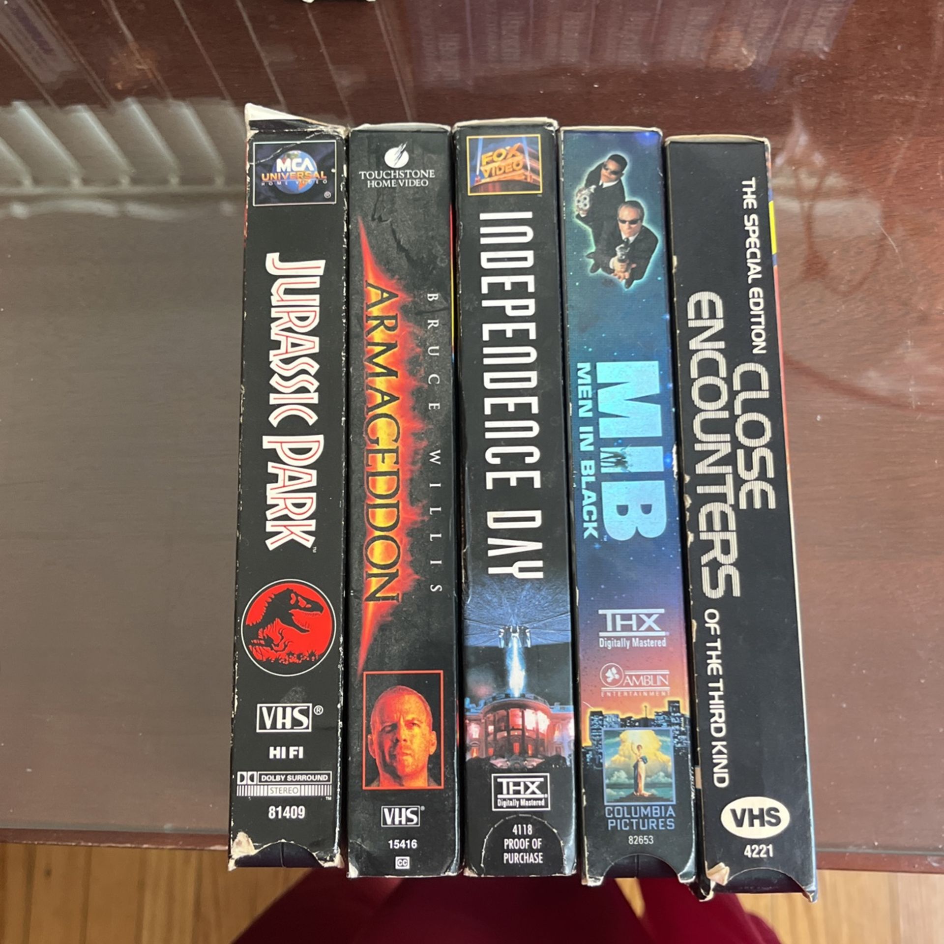 $12 VHS used Action/Fiction Movies