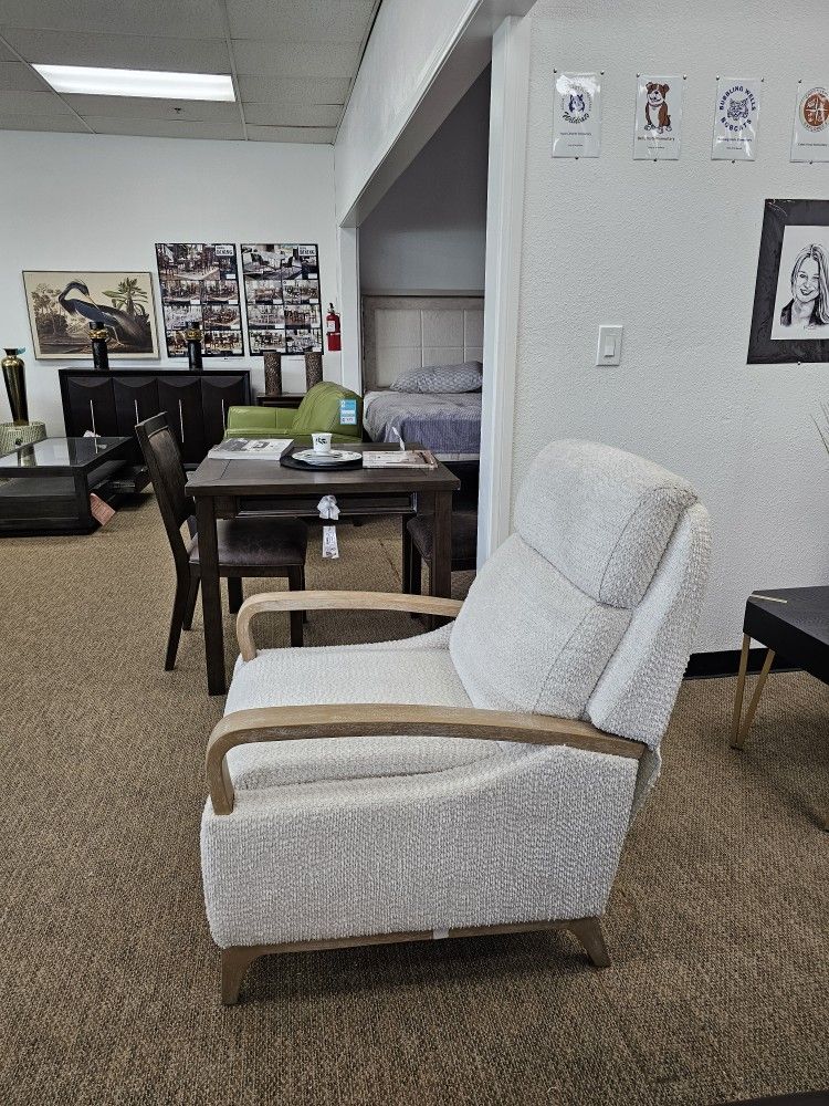 Accent Fabric Pushback Chair