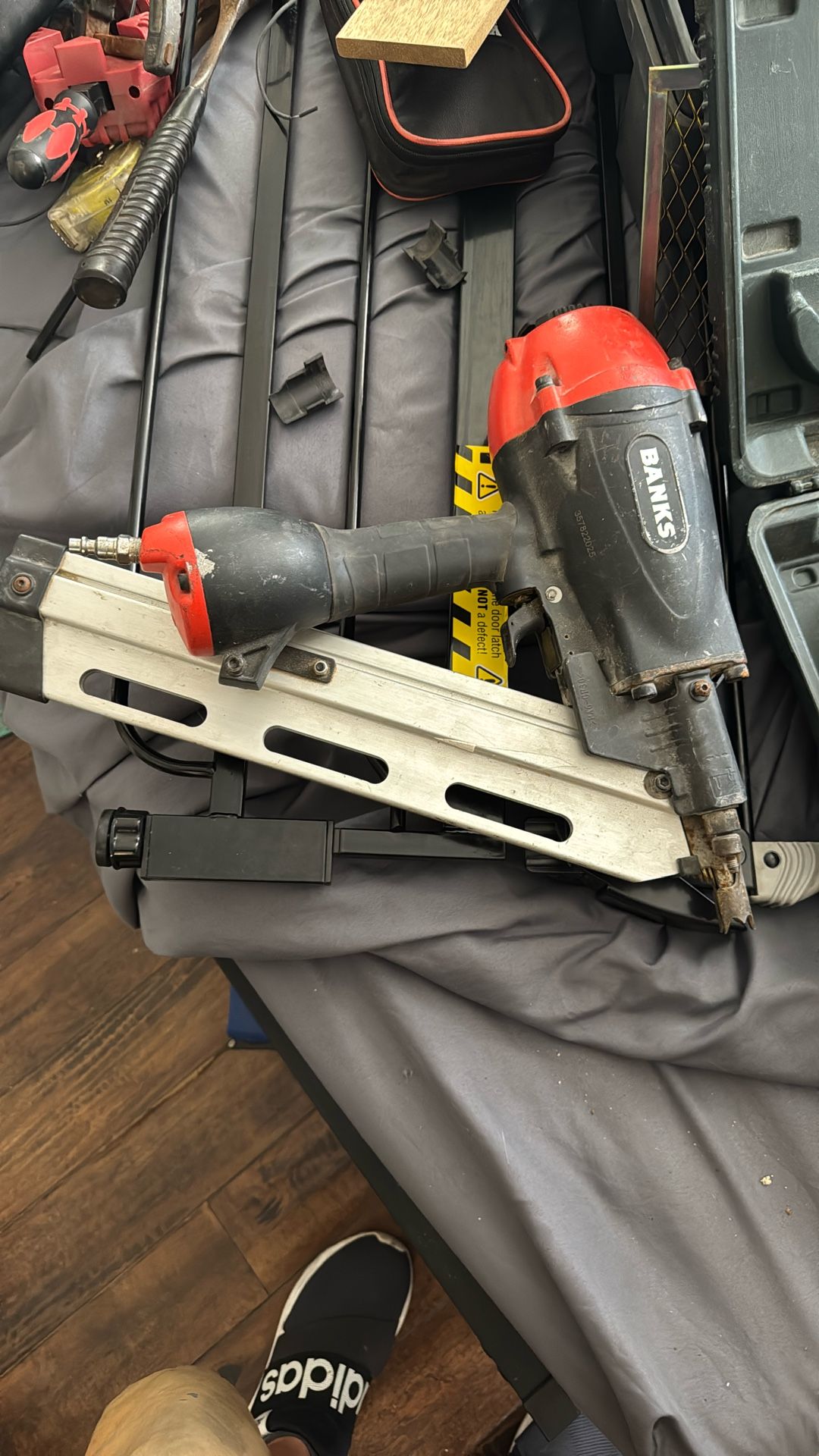 Framing, nail gun and finish nailer