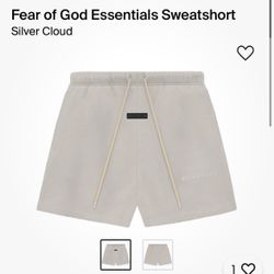 Fear Of God Shorts Size SMALL NEW