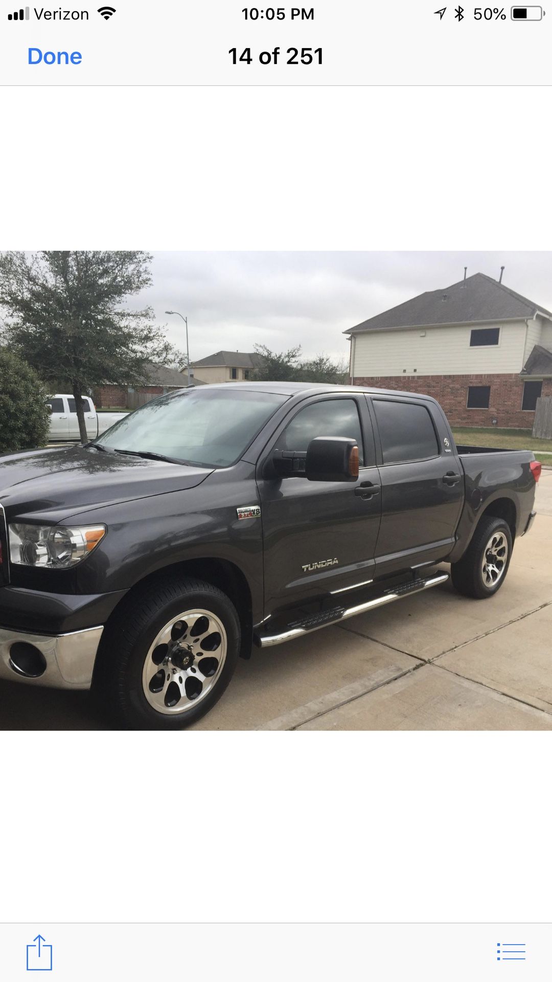 Toyota Tundra 20 inch American outlaw wheels with Michelin tires