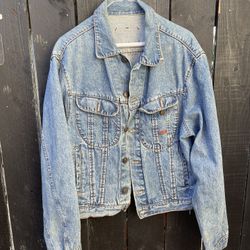 Vntage Appaloosa Original Saddle Stitches Denim Jacket