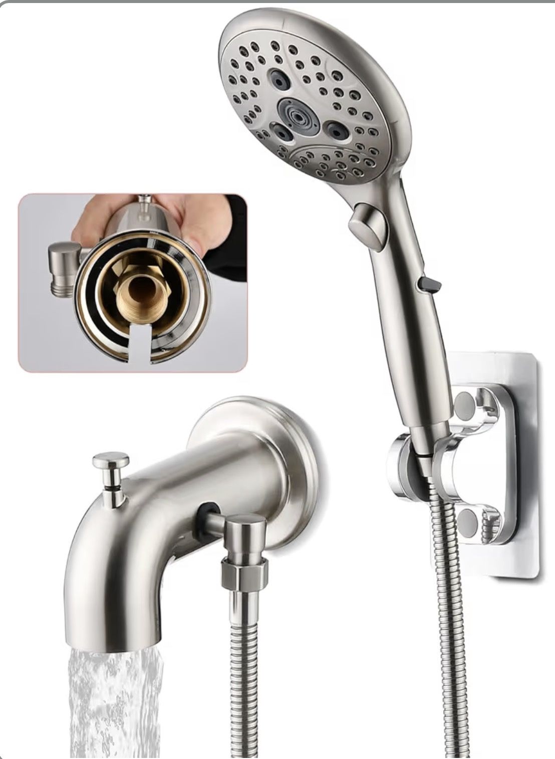 Bathtub Faucet with Sprayer