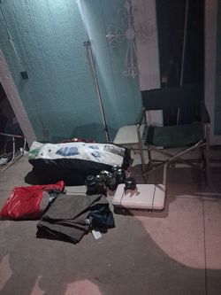 Everything for camping.