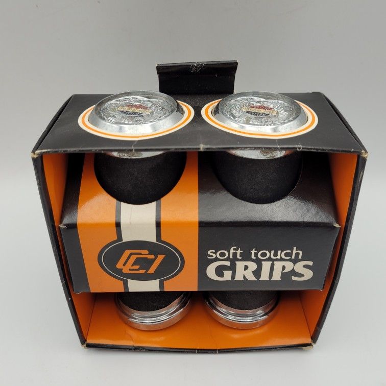 Soft Touch Grips Set Vintage 1980s CCI Motorcycle Fits Harley XL FX FL