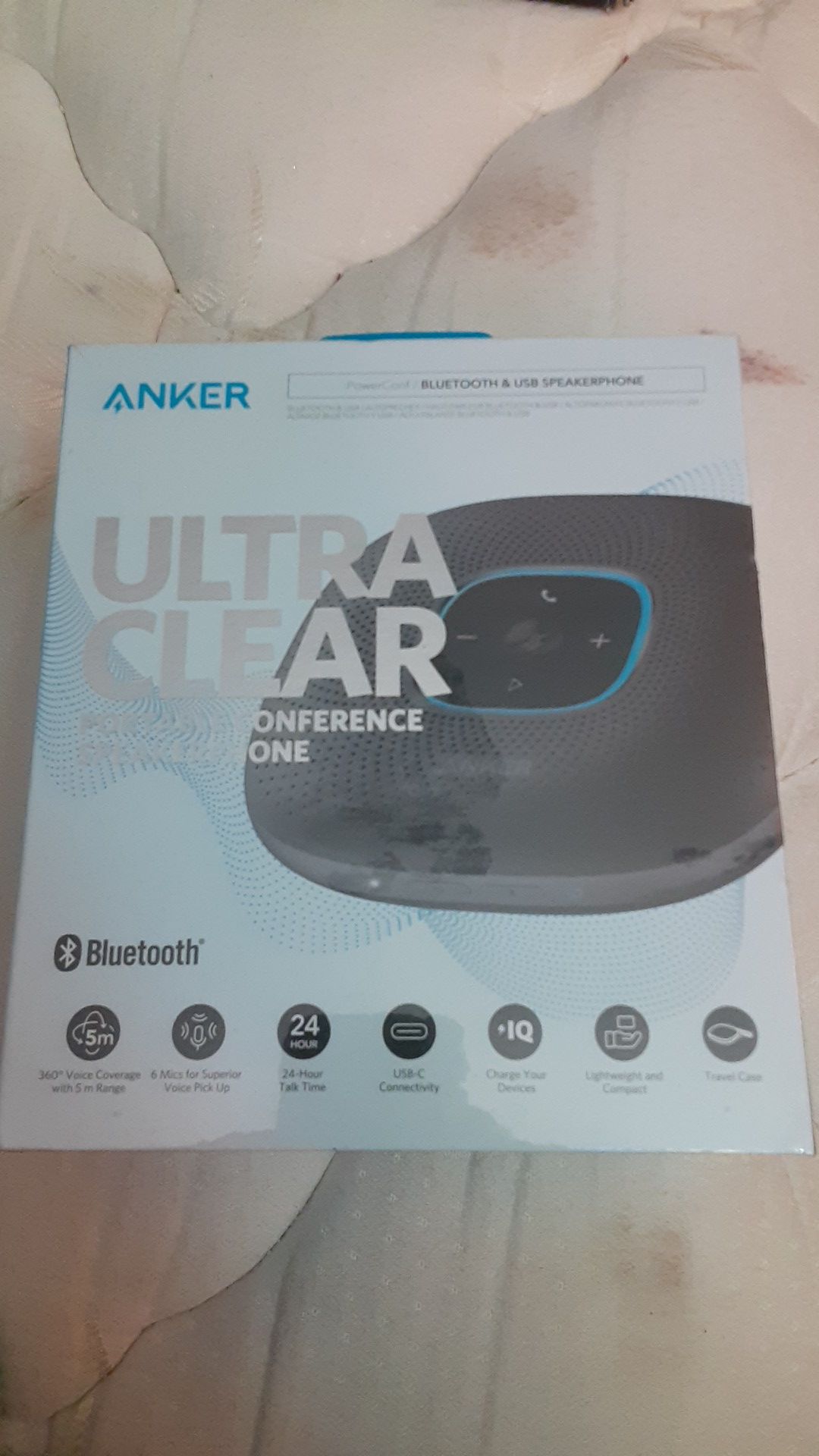 Tanker Ultra Clear Portable Conference Speaker Phone *NEW*
