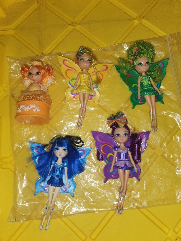 vintage Barbie Fairytopia lot of 5