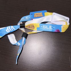 Ostrich Festival VIP access bracelets