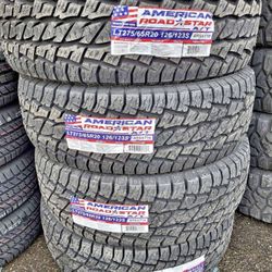 LT275/65/20 American AT 4 New Tires Installed And Balanced
