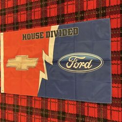 Brand New House Divided Banner Flag 