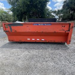 Dumpster With Trailer For Sale 