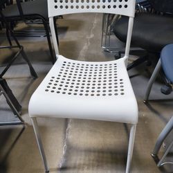 White Stacker Chairs 