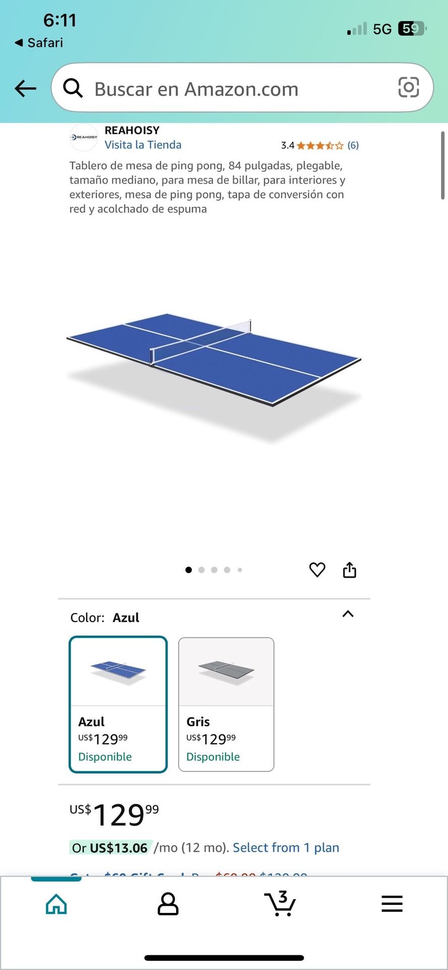 Ping Pong Table
