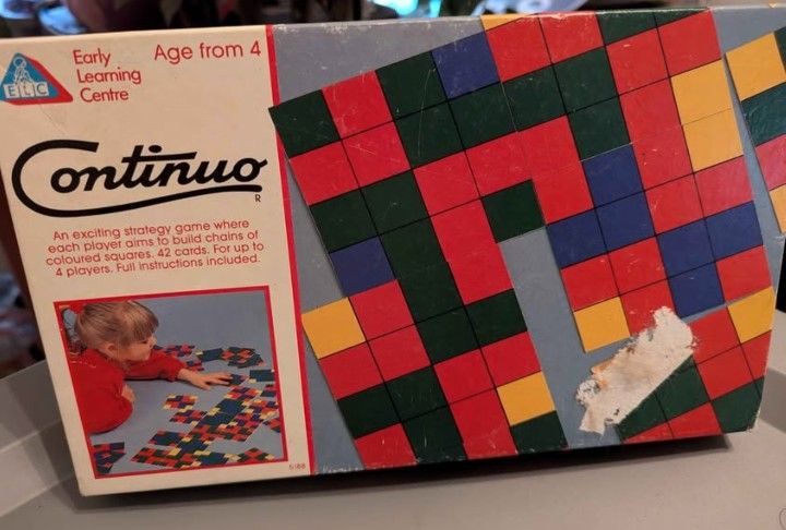 Vintage Maureen Hiron's Continuo Game Complete Hiron Games