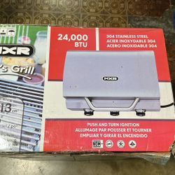 Brand New And Sealed NXR 3 Burner Portable Grill 24,000BTU - Propane