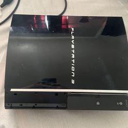 Fat ps3 with games