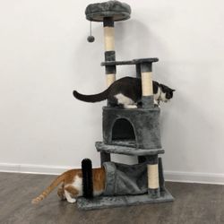 Grey Cat Tree 
