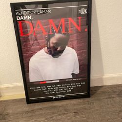 Kendrick Lamar Album Poster