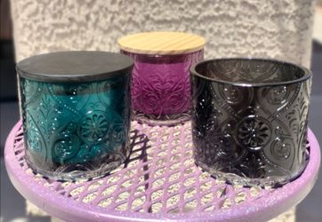 Luxury Candle Vessel Lot - 39 pieces. Brand New Makesy, Dream Vessels, Cal Candle Supply.