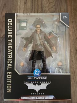 Commissioner James Gordon DC McFarlane Batman Dark Knight Trilogy Figure