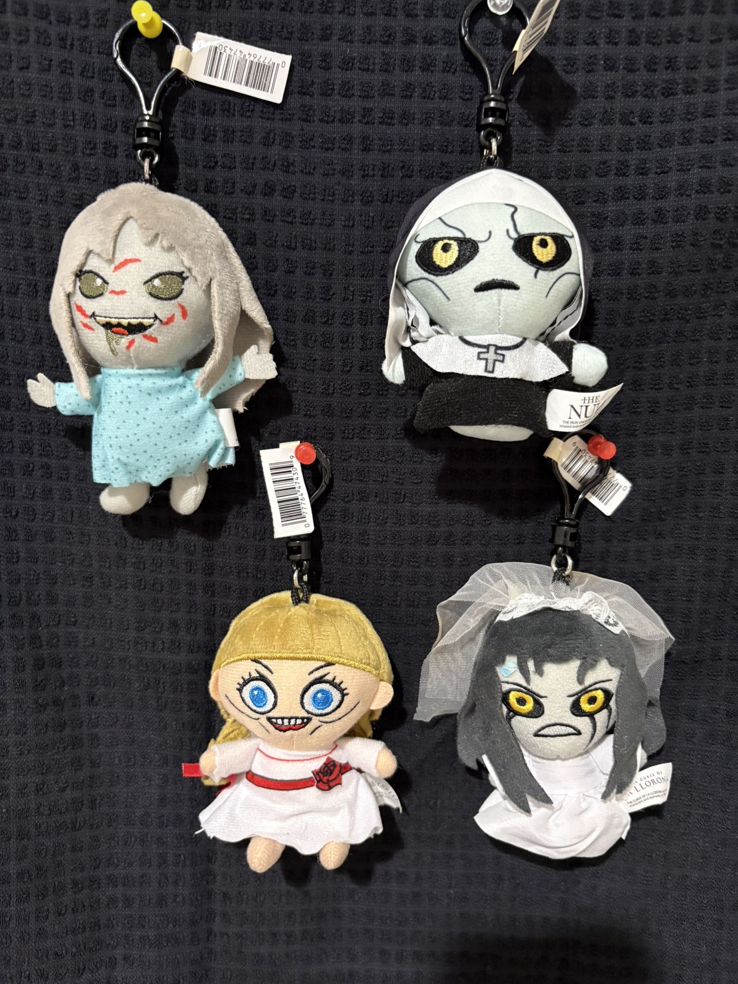 Horror Plush Bag Clips