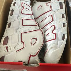 Air More Uptempo 96 White/Varsity Red