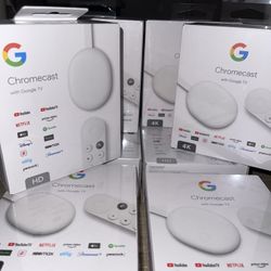Google Chromecast 4k With Remote