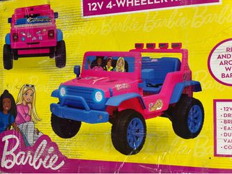 Barbie Kids Car