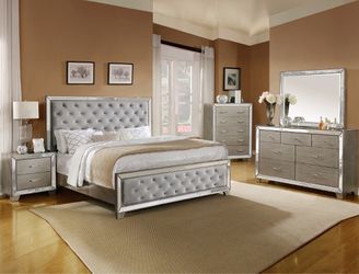 New 5pc. Queen Bedroom set