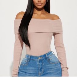 Fashion Nova Sydney Off Shoulder Bodysuit 