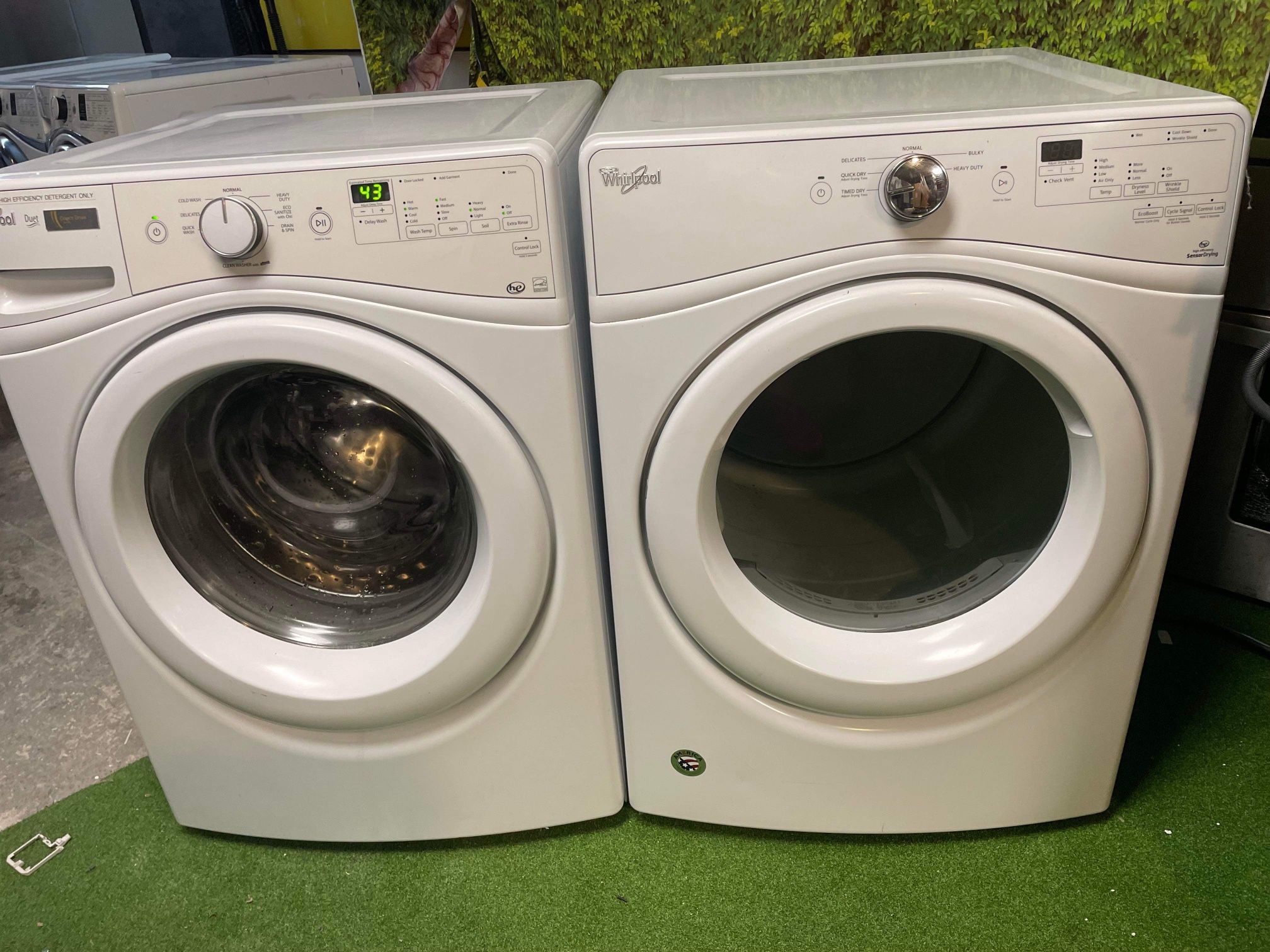 Whirlpool Front Loader Washer & Dryer Set