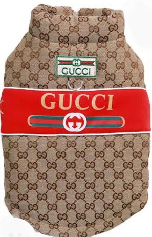 Gucci Dog PufferJacket with Leash