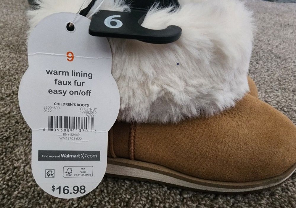 New Wonder Nation Ticket Boots Size 9