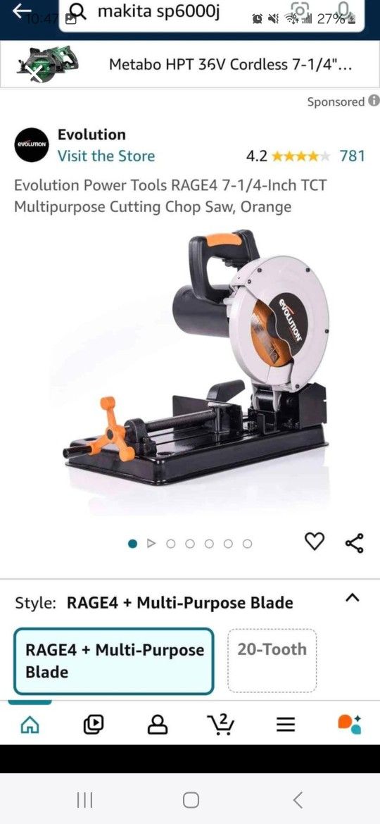 Metal Chop Saw