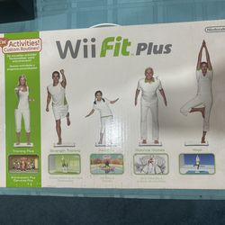 Wii Fit Plus Balance Board And Game Disc Brand New