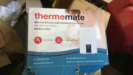 Tankless electric water heater