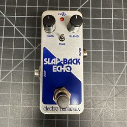 Electro Harmonix EHX Slap-Back Delay Pedal