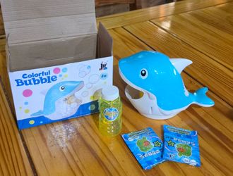 Shark Bubble Machine