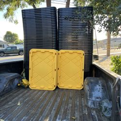 27 Gallons Storage Containers $10 Each 