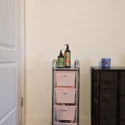 Mirror (Full), Cart/ Organizer ( Roller) Dresser ( Ten Drawer)