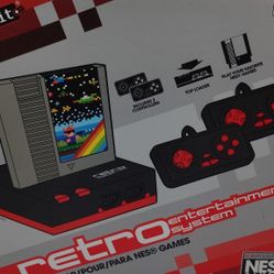 Retro Nintendo Game Console 